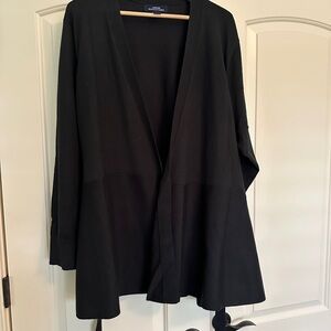 Lands' End Black Cardigan - 3x